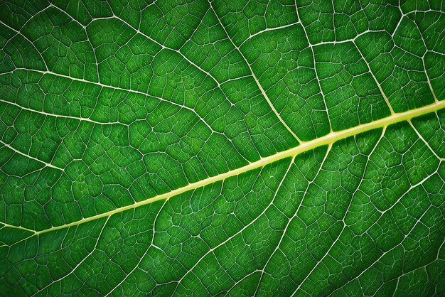 Photo green leaf texture leaf texture background