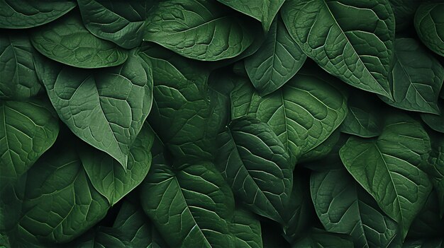 green leaf texture