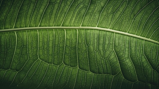 A green leaf