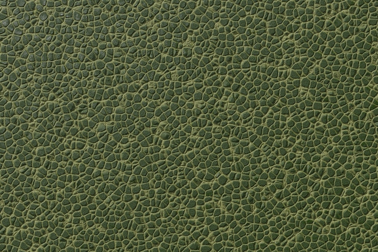 Photo green leather background