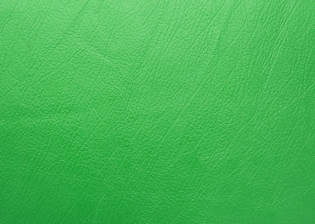 Photo green leather texture