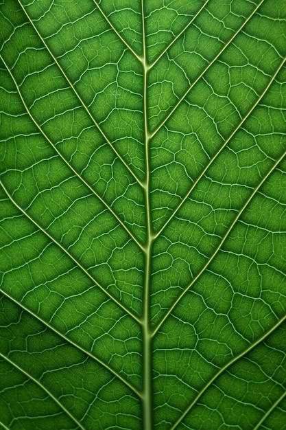 Green Leaves Ai generative