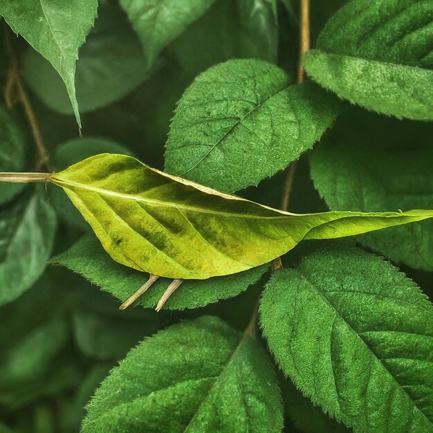 green leaves flora and foliage