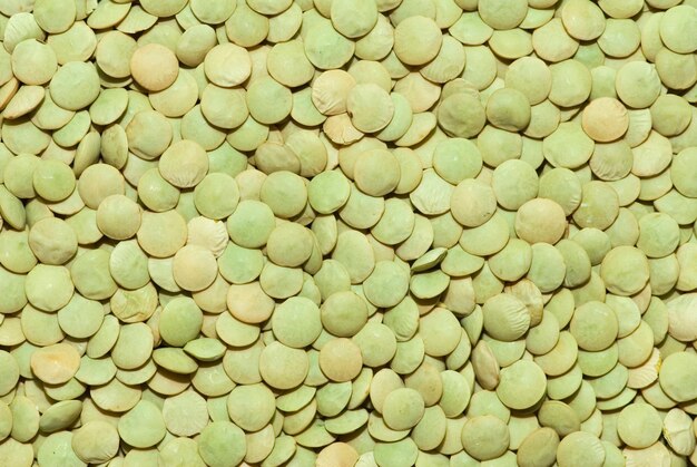 Premium Photo | Green lentils pattern