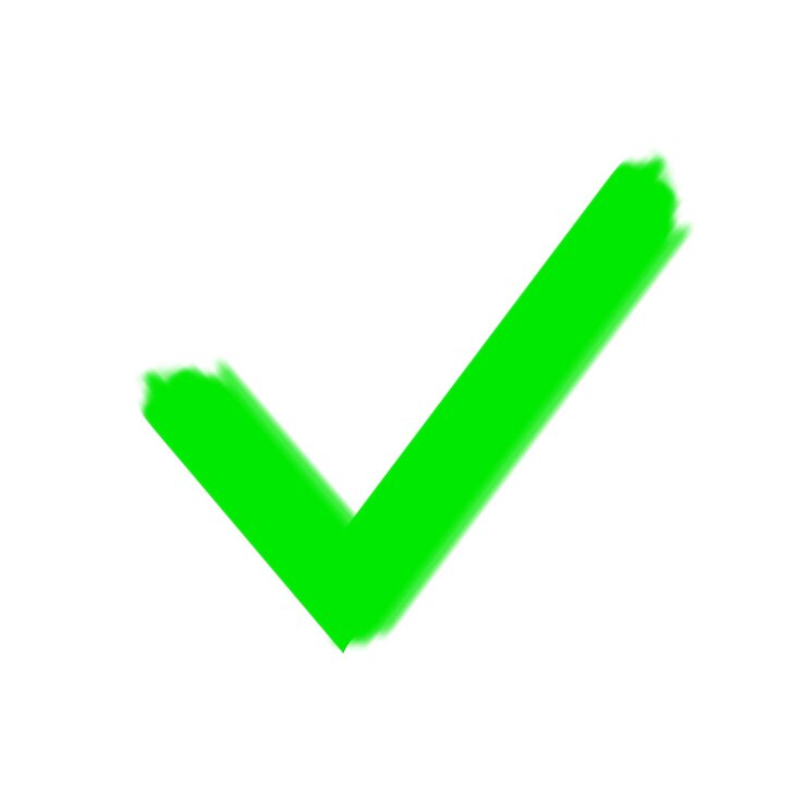 Photo a green letter v that is painted with a green arrow