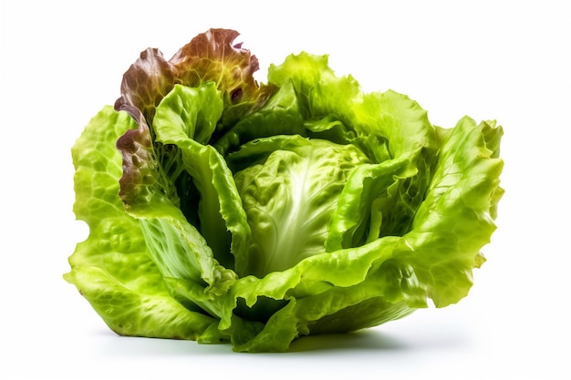 A green lettuce with the word lettuce on it