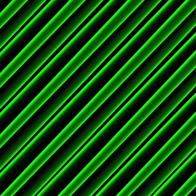 Green Light Striped Background