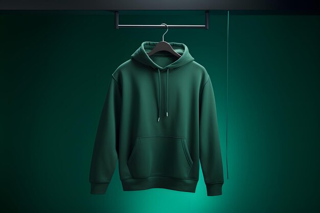 green man hoodie mockup