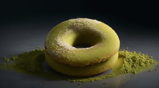 Green Matcha Donuts 6