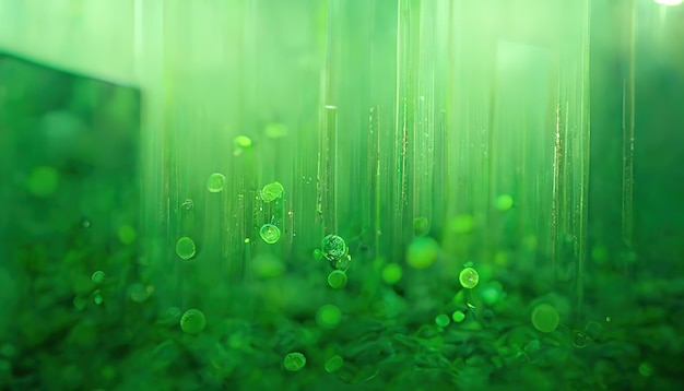 Foto sfondio di matrice verde ai generato