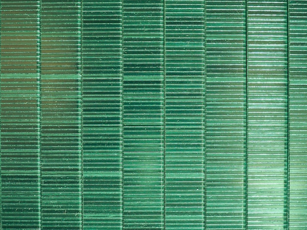 Green metal texture background