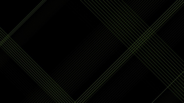 Green minimal lines abstract futuristic tech background