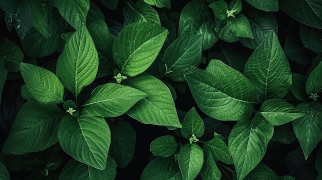 green nature leaves