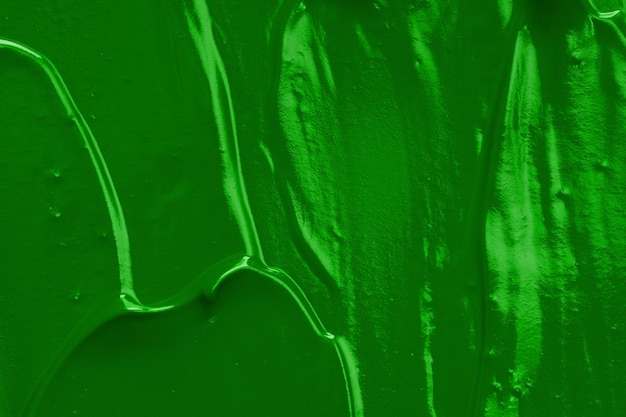 Green oil paint. background for designer