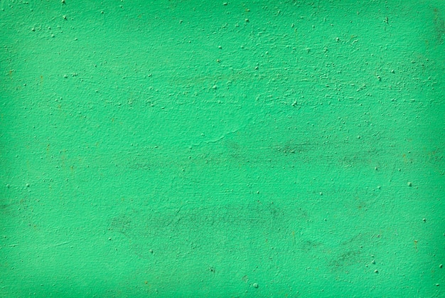 Green old painted metal