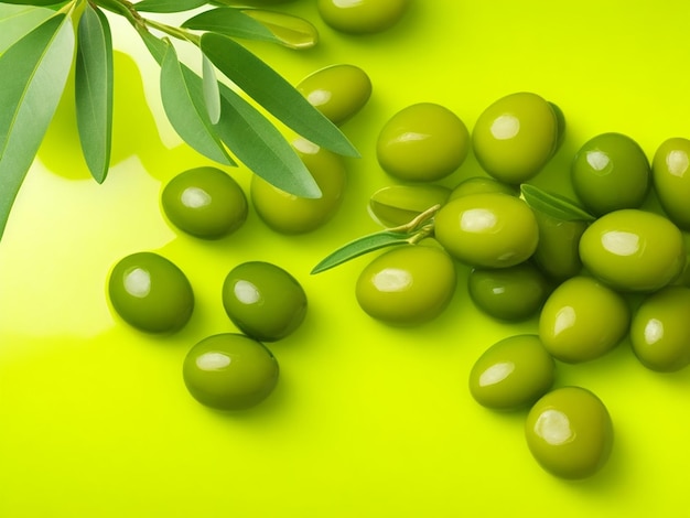 Green olive fruit