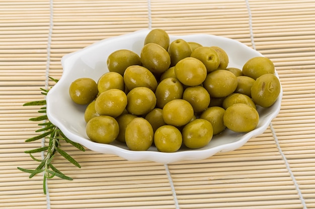 Green olives