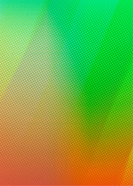 Green and orange abstract vertical design background