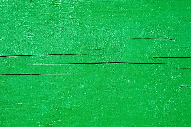 Green painted wooden board texture