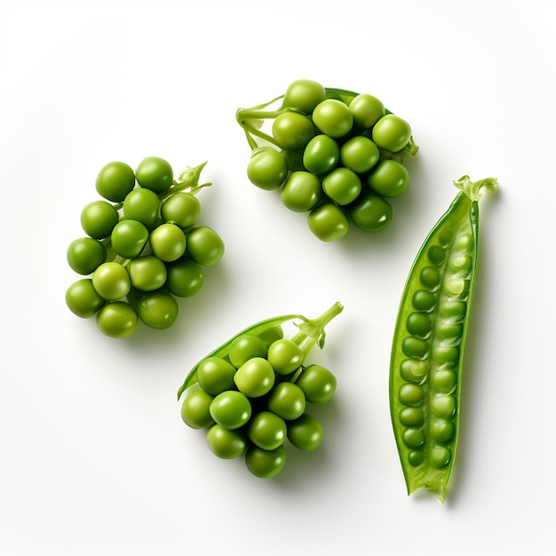 Photo a green peas