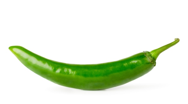 Green pepper isolated