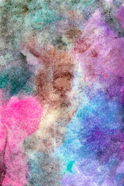 green Pink purple handdrawn watercolor background Hight quality