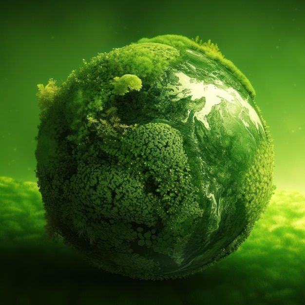 A green planet