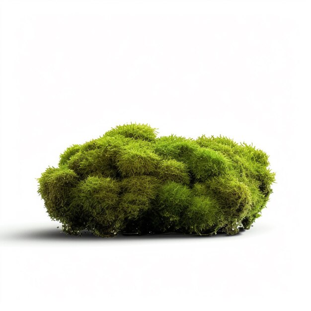 a green plant with moss on it