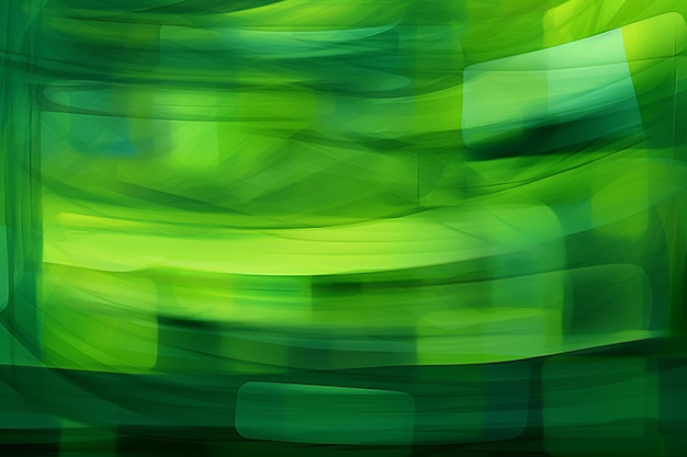 Green polygonal abstract design with a diagonal gradient