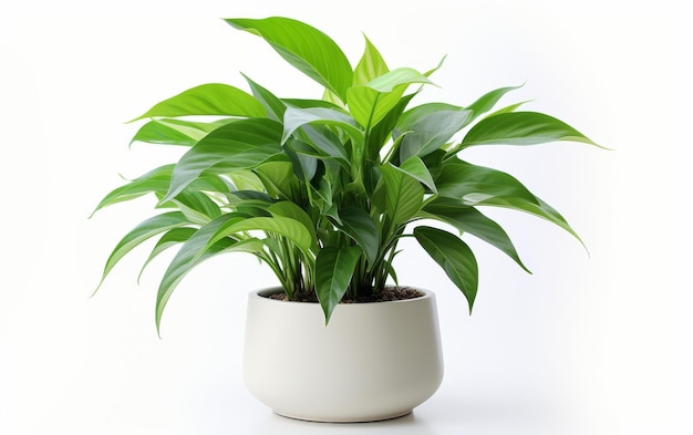 Green Potted Plant on Table