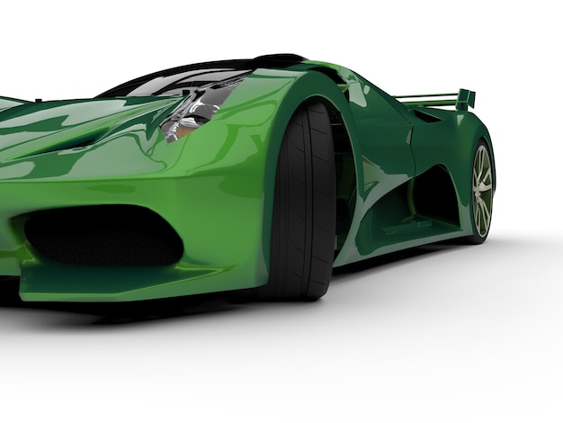 Green racing concept car