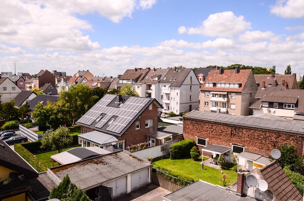 Green Renewable Energy with Photovoltaic Panels