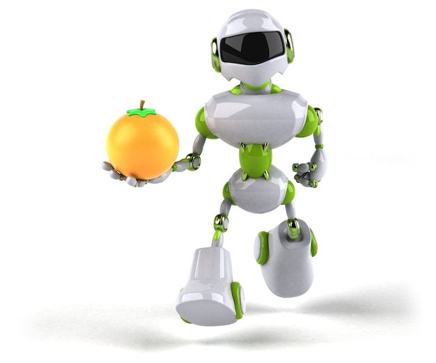 Green robot - 3D character