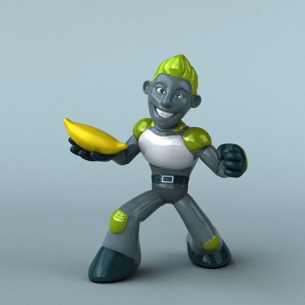 Green Robot animation