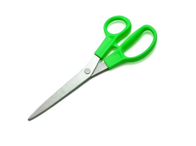 Green scissors