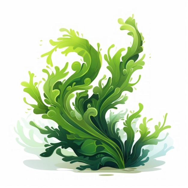 Photo green seaweed