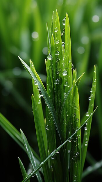 _Green_series_color_dotted_pebbles_ UHD 배경화면