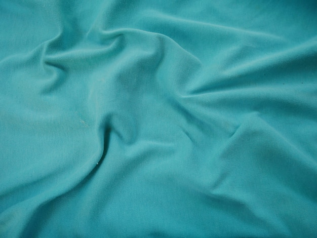 green silk fabric background 