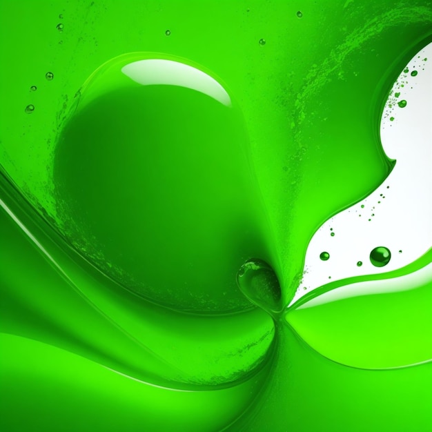 green splash