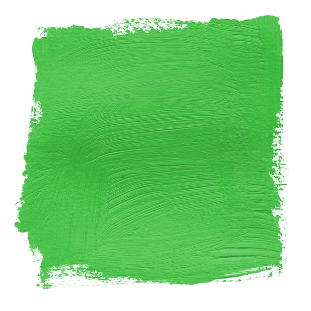 Green square background