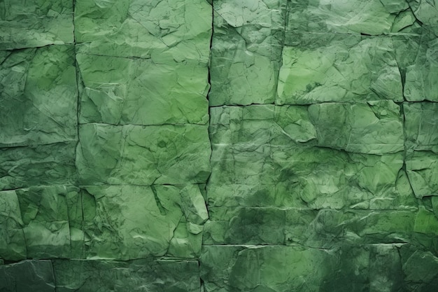 Green stone wall texture background