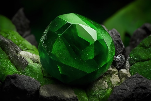 Green stone