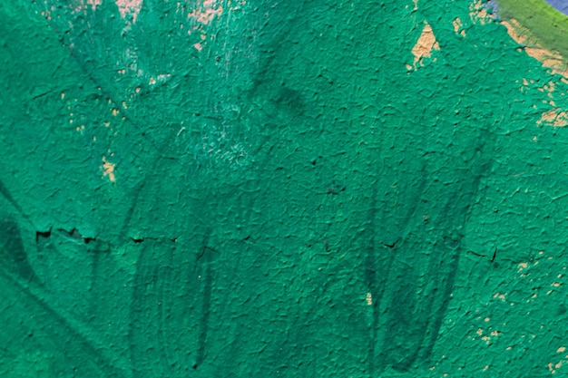 緑のスタッコペイント壁背景レリーフテクスチャセメント背景コピースペース