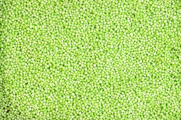 Photo green tapioca pearls or sago pearls