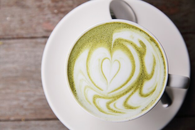 Green tea latte