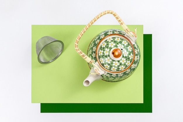 зеленый чайник