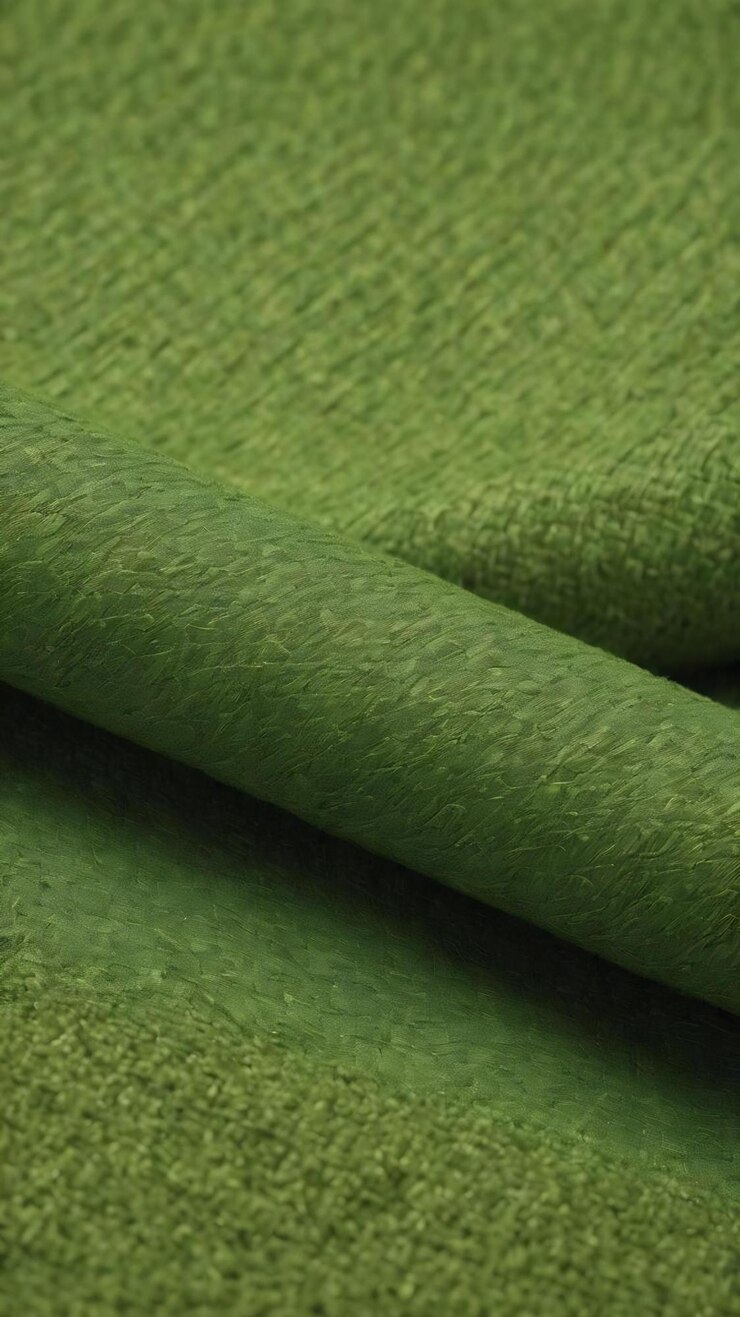 Photo green textile texture