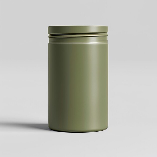 Photo a green tin can with a gold lid that says quot gold quot on it