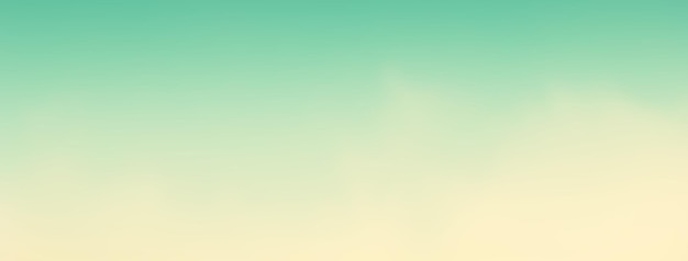 Photo green turquoise and white retro pastel color gradient background banner proportion