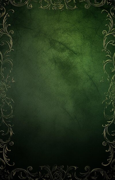 green vintage background